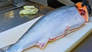 разделка рыбы от мастера