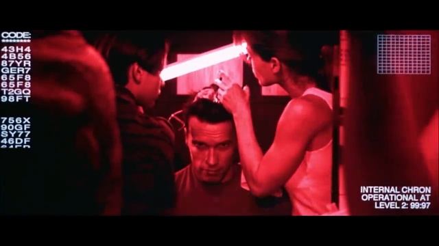 Джон и Сара перезапускают ЦПУ терминатора. Терминатор 2_ Судный день.