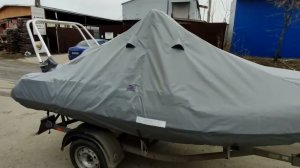 Тент на РИБ Grand 370 от Тентналодку.ру – показываю в деталях