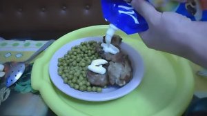 ОБЖОР ДОМАШНИЕ КОТЛЕТКИ С ЗЕЛЕНЫМ ГОРОШКОМ И МОРСКОЙ КАПУСТОЙ