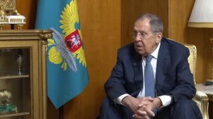 🎙 Интервью Министра иностранных дел Российской Федерации С.В.Лаврова Е.Бердниковой 👈✨🎄