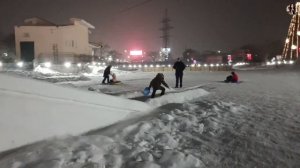 Зимние прогулки во Дворе и Парке Как Вам горки? Распаковка WB посылки VLOG