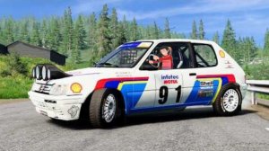 Реалистичные разрушения: Худшие заезды в истории / Crash BeamNG Drive ралли