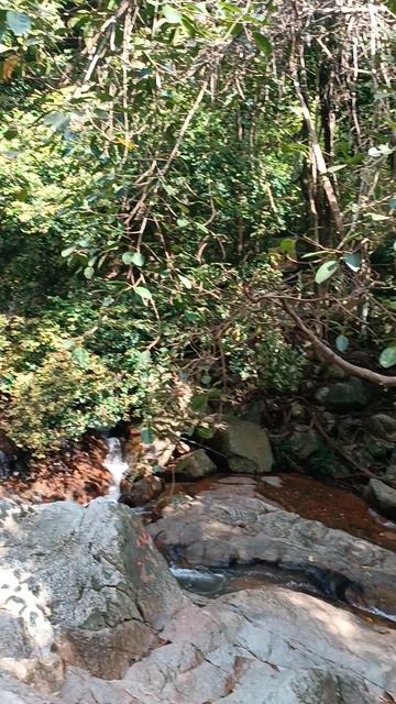 Верхний водопад Na Mueang-2, Самуй, Таиланд (Na Mueang-2 Waterfall,Samui, Thailand)