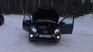 Светодиоды с мини линзами в новую Лада Гранта Club.