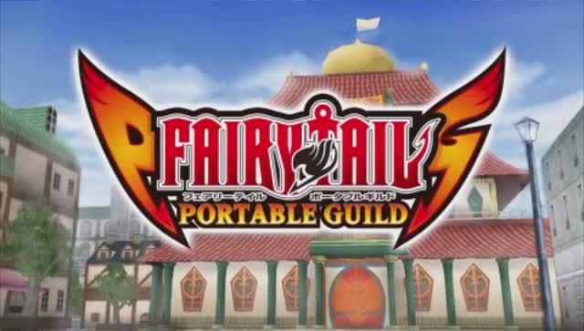Fairy Tail Portable Guild [PSP] GAME OPENING