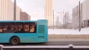 ОКРАЙНА САНКТ-ПЕТЕРБУРГА ИЗ ОКОН ТРАМВАЙЧИКА