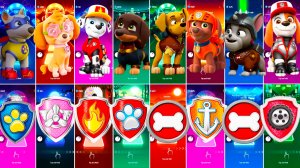 Мультики для Детей Щенячий Патруль Tiles Hop - Скай, Маршалл, Зума и Другие