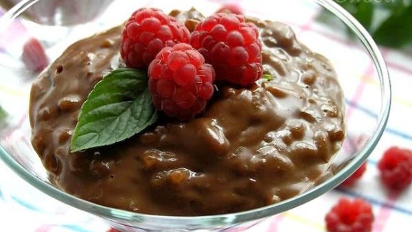 ШОКОЛАДНО-РИСОВЫЙ ПУДИНГ смотреть онлайн