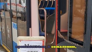 В Москве столкнулись электробус и трамвай, есть пострадавший