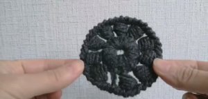 "Колесо"-элемент ирландского кружева