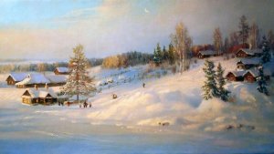 "Зима   колдует..." Зимние  сюжеты  Владимира  Жданова