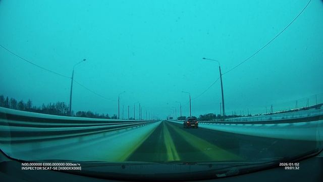 трасса, вид из машины, зима. Платные участки дорог до Москвы смотреть онлайн