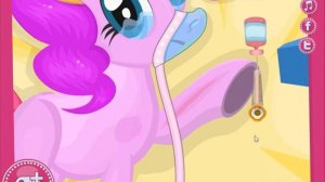 Пони Игры. Пинки Пай Сломала Руку. Играем В Доктора И Делаем Операцию. My Little Pony Игра 1 серия