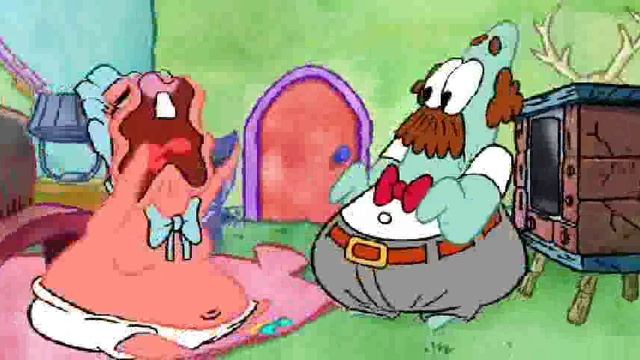 Шоу Патрика, Патрик кричит: WAAAAAAAAAU, на русском, жмых эффект смотреть онлайн