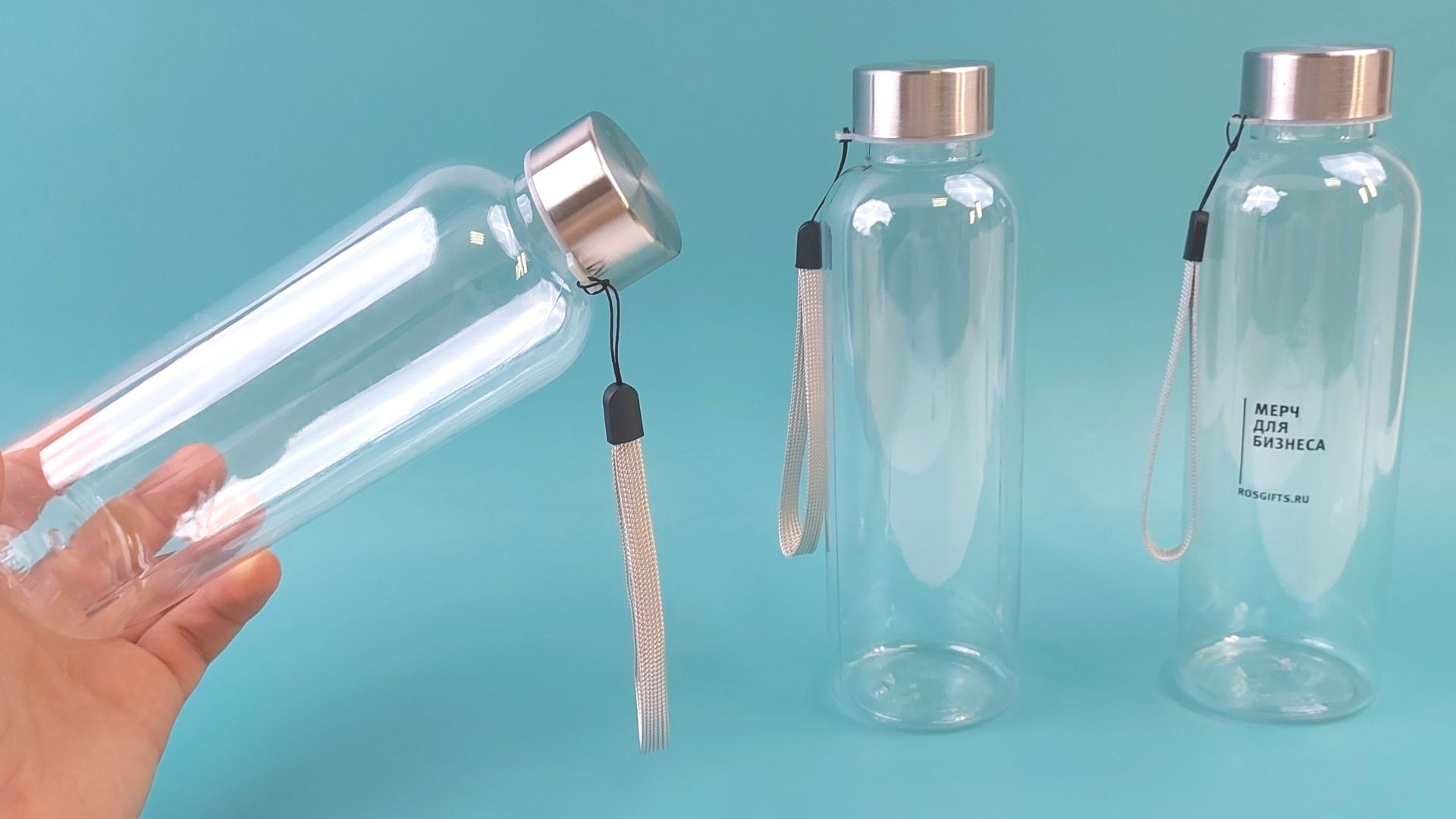 Бутылки для воды из переработанного пластика Water смотреть онлайн