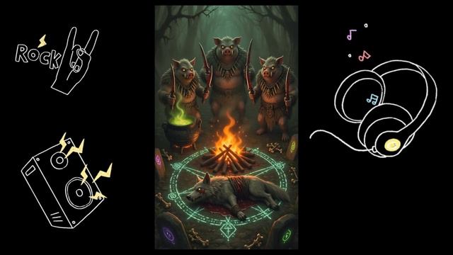 Три поросёнка - Жрецы у костра _ Тёмная сказка смотреть онлайн