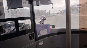 поездка на автобусе ЛиАЗ 4292 борт 072105, по маршруту 549