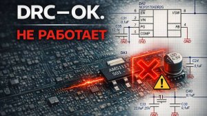 Проверка схемы глазами инженера, что DRC не видит