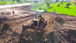 Строительство, засыпка новый участок, обзор