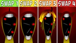 ВСЕ ПЕРСОНАЖИ ФАЗЫ 3🎭 В ФОРМАТЕ SWAP🌀⚡️ КОЛЛЕКЦИЯ ЛЕГЕНД!🤯✨