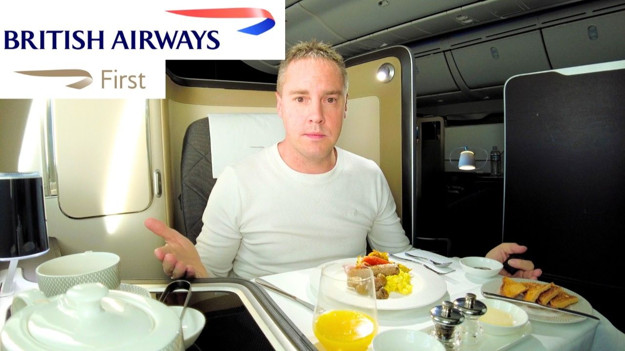 Я пробую первый класс British Airways! смотреть онлайн