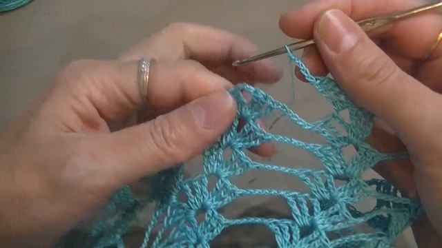 Квадратная салфетка с ананасами. Часть 5. смотреть онлайн