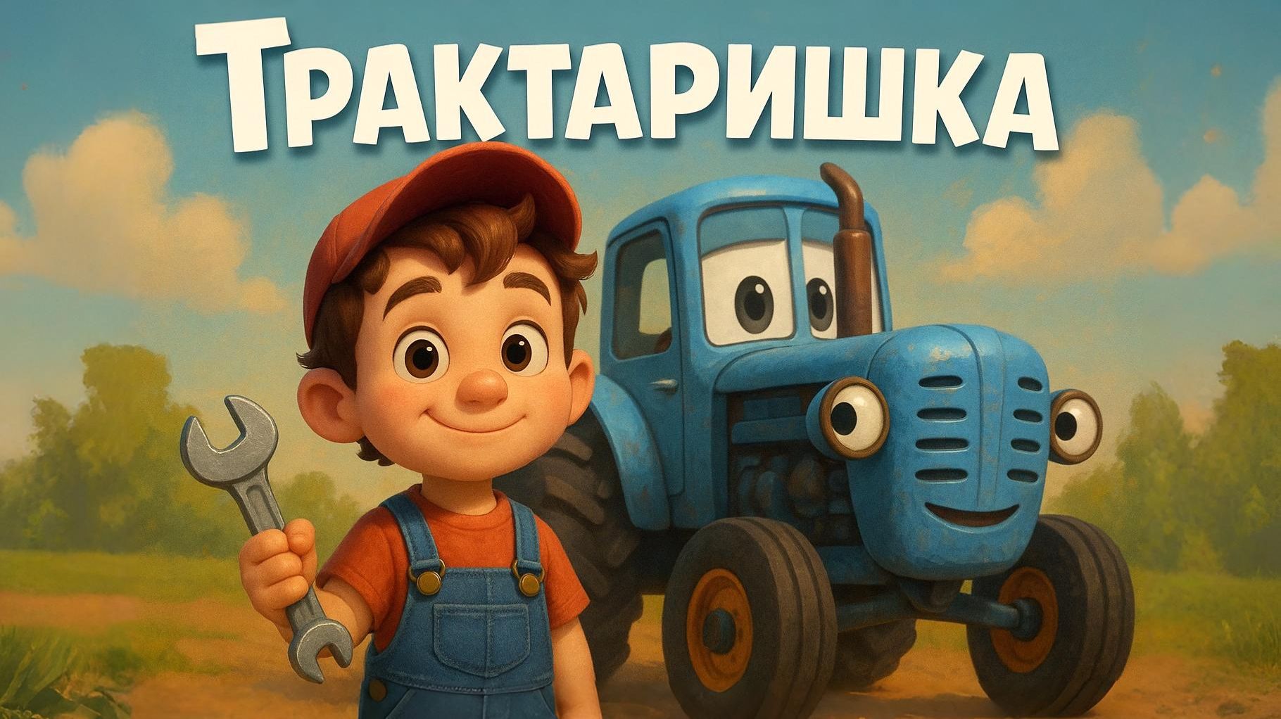 ТРАКТОРИШКА. Песенки про трактор. Песенки для детей смотреть онлайн
