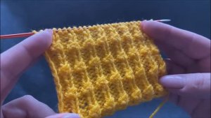 🧶УЗОР НА ОСНОВЕ РЕЗИНКИ 2Х3💜