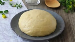 Пресное сдобное тесто для любой сдобной выпечки.
