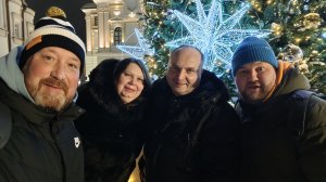 ТВЕРЬ ВЕЧЕРОМ. ПУТЕВОЙ ИМПЕРАТОРСКИЙ ДВОРЕЦ. НАБЕРЕЖНАЯ РЕКИ ВОЛГА.