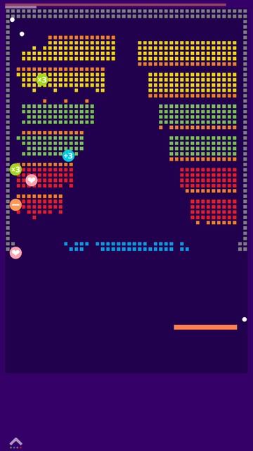 Brick Mania level 14, passing (easy), 3 stars