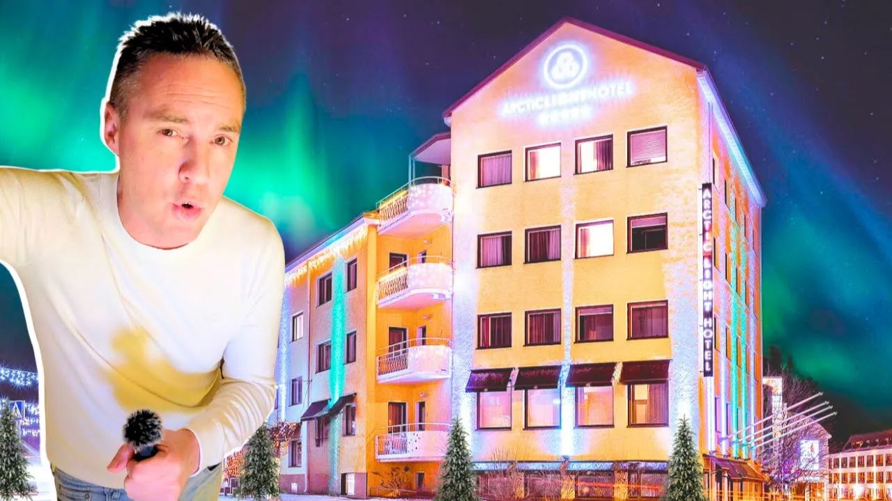Я остановился в роскошном отеле в Лапландии! смотреть онлайн