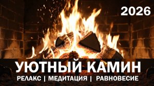 Уютный камин | 2026 (Нормализует душевное состояние)