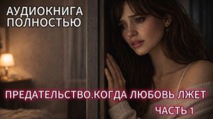 ПРЕДАТЕЛЬСТВО.КОГДА ЛЮБОВЬ ЛЖЕТ | ЧАСТЬ 1 | АУДИОКНИГА ПОЛНОСТЬЮ