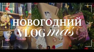❄️ВЛОГМАС | Новогодний влогмас, первая книга года