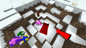 Я НАШЕЛ ЭТОГО ЗАМЕРШЕГО ДЕД МОРОЗА В МОЕЙ ДЕРЕВНЕ В МАЙНКРАФТ #компот #дарк плей #нуб и про