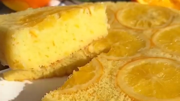 Перевернутый апельсиновый ПИРОГ…🥧🍊😋