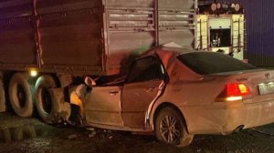 Два человека погибли и один пострадал в результате ДТП с грузовиком в Адыгее