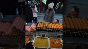 уличная еда в прямом эфире