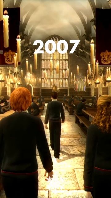 Эволюция видеоигр о Гарри Поттере.