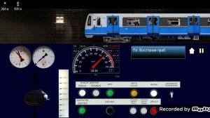 впервые н канале симулятор ленинградского метро 2 д катаемся по питерскому метрополитена на оке