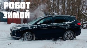 Как себя ведет Хавал М6 зимой робот