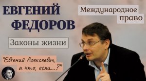Евгений Федоров: Международное право. Законы жизни.