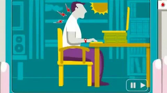 Правильная осанка при работе за компьютером смотреть онлайн