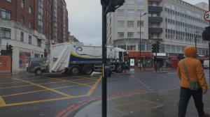 Зимний Лондон под дождём тихая утренняя прогулка по центру города ☔🏙️