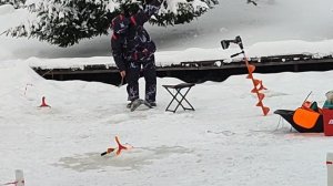 Основной водоём. Форель на блесну.