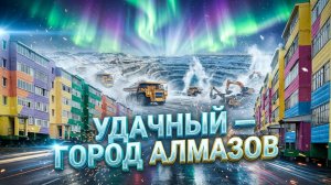Город в вечной мерзлоте| Крайний Север| Алмазный карьер "Удачный"| Якутия| Айхал