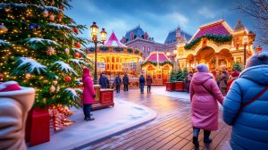 Прогулка по Новогодней Москве. Локации которые стоит посетить.