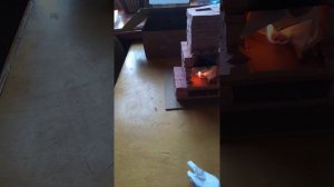 Мини печь из конструктора